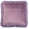 Shag Modish Metallic Pillow, Purple - Decorative Pillows - 4