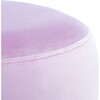 Azai Round Ottoman, Purple - Ottomans - 3