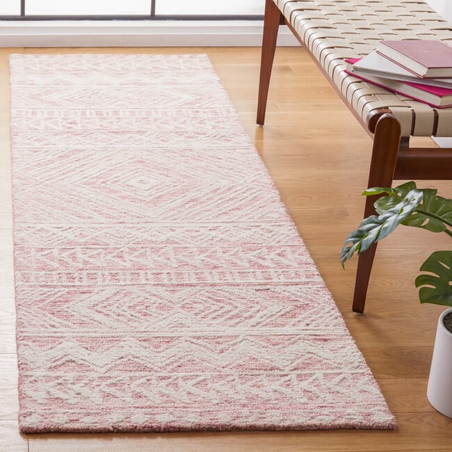 Metro Rug, Pink - Rugs - 3