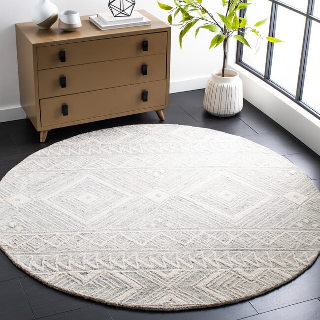 Metro Rug, Light Grey/Ivory - Rugs - 4