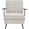 Lohan Arm Chair, Grey - Accent Seating - 1 - thumbnail