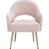 Dublyn Accent Chair, Pink - Accent Seating - 1 - thumbnail