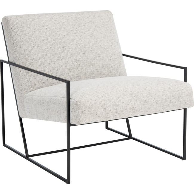 Atheris Arm Chair, Grey - Accent Seating - 3