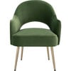 Dublyn Accent Chair, Green - Accent Seating - 1 - thumbnail