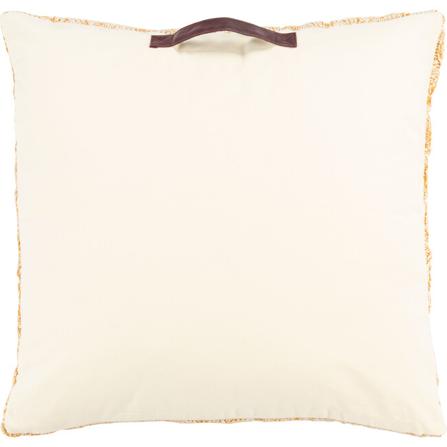 Lauro Floor Pillow, Yellow - Accent Seating - 4