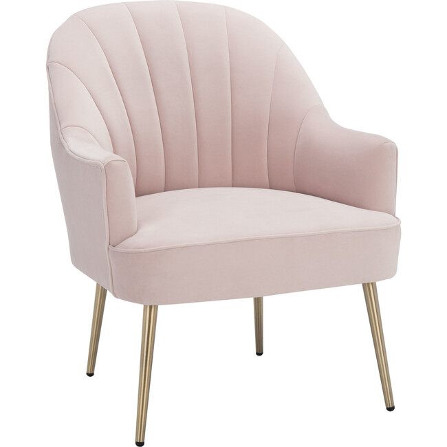 Areli Accent Chair, Pink - Accent Seating - 3