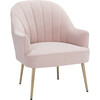 Areli Accent Chair, Pink - Accent Seating - 3