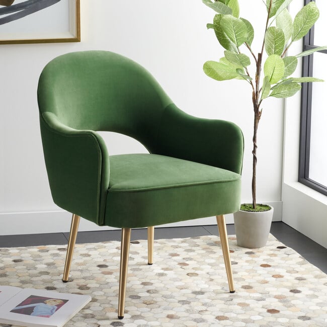 Dublyn Accent Chair, Green - Accent Seating - 2