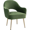 Dublyn Accent Chair, Green - Accent Seating - 3