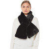 Women's Luna Scarf, Noir - Scarves - 2