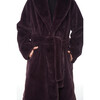Women's Bree Faux Fur Jacket, Tobacco - Coats - 6