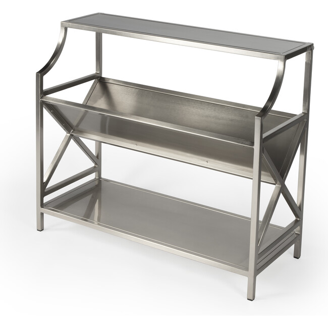 Keats Library Bookcase, Silver