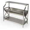 Keats Library Bookcase, Silver - Bookcases - 1 - thumbnail