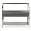 Keats Library Bookcase, Silver - Bookcases - 4