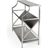 Keats Library Bookcase, Silver - Bookcases - 7