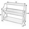 Keats Library Bookcase, Silver - Bookcases - 8