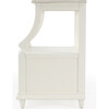 Danielle Marble Nightstand, White - Nightstands - 6
