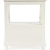 Danielle Marble Nightstand, White - Nightstands - 7