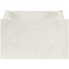 Danielle Marble Nightstand, White - Nightstands - 9