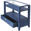 Amelle Raffia Console Table, Blue - Accent Tables - 2