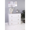 Lark 3-Drawer Chest, White - Dressers - 2