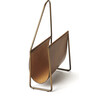 Rupert Leather Magazine Basket - Storage - 4