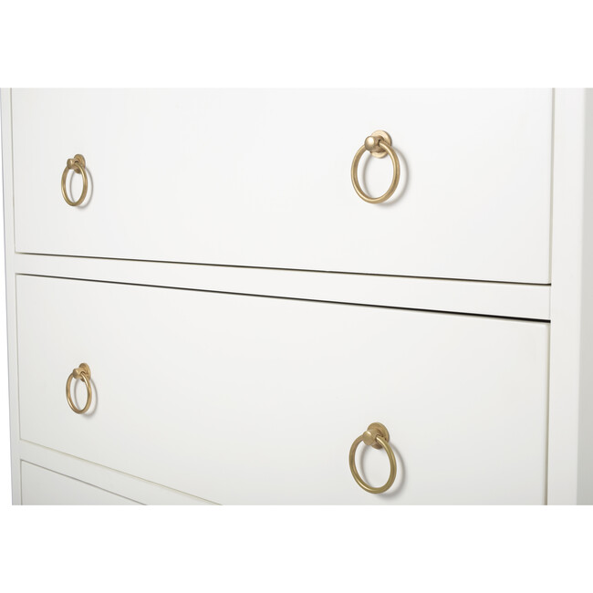 Lark 3-Drawer Chest, White - Dressers - 7