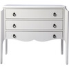 Wilshire Accent Chest, Glossy White - Bookcases - 1 - thumbnail