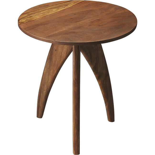 Lautner Wooden Accent Table, Natural
