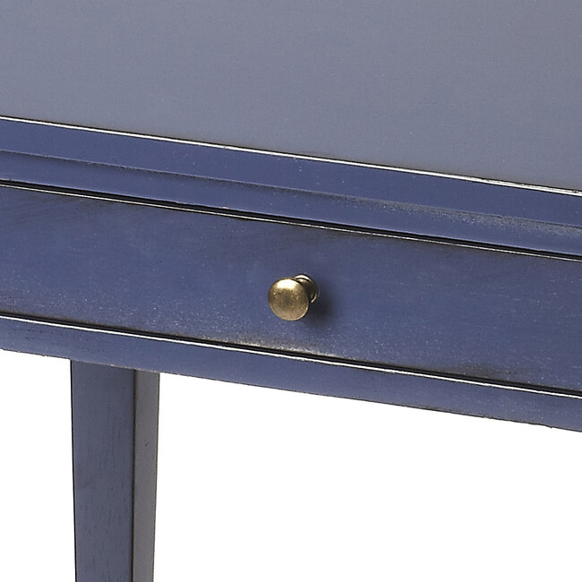 Cobble Hill Accent Table, Navy - Accent Tables - 2
