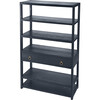 Lark Bookshelf, Navy - Bookcases - 1 - thumbnail