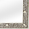 Victoria Bone Inlay Mirror, Brown - Mirrors - 3