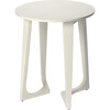 Devin Accent Table, White - Accent Tables - 1 - thumbnail