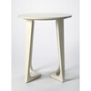 Devin Accent Table, White - Accent Tables - 2