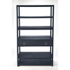 Lark Bookshelf, Navy - Bookcases - 5