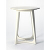 Devin Accent Table, White - Accent Tables - 3 - thumbnail