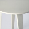 Devin Accent Table, White - Accent Tables - 4
