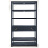 Lark Bookshelf, Navy - Bookcases - 6