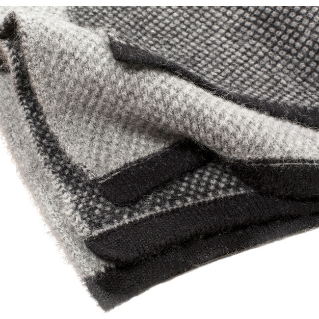 Inti Baby Blanket, Black - Blankets - 2