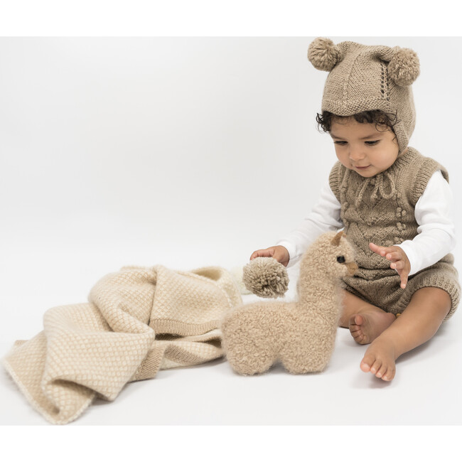 Inti Baby Blanket, Taupe