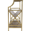 Keats Library Bookcase, Antique Gold - Bookcases - 5