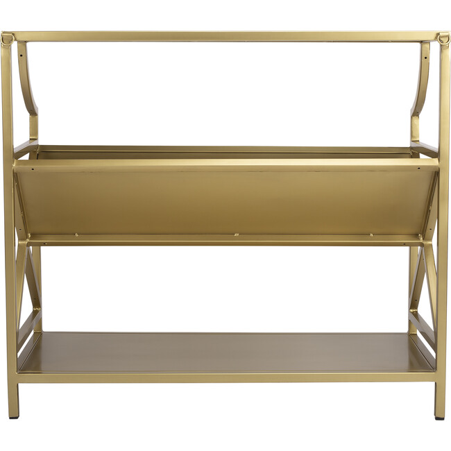 Keats Library Bookcase, Antique Gold - Bookcases - 6