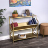 Keats Library Bookcase, Antique Gold - Bookcases - 8