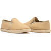 Linen Slip-On Sneakers, Camel - Sneakers - 1 - thumbnail
