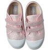 Double Velcro Sneakers, Sparkling Pink - Sneakers - 3