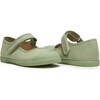 Canvas Mary Jane Captoe Sneakers, Leaf - Mary Janes - 2