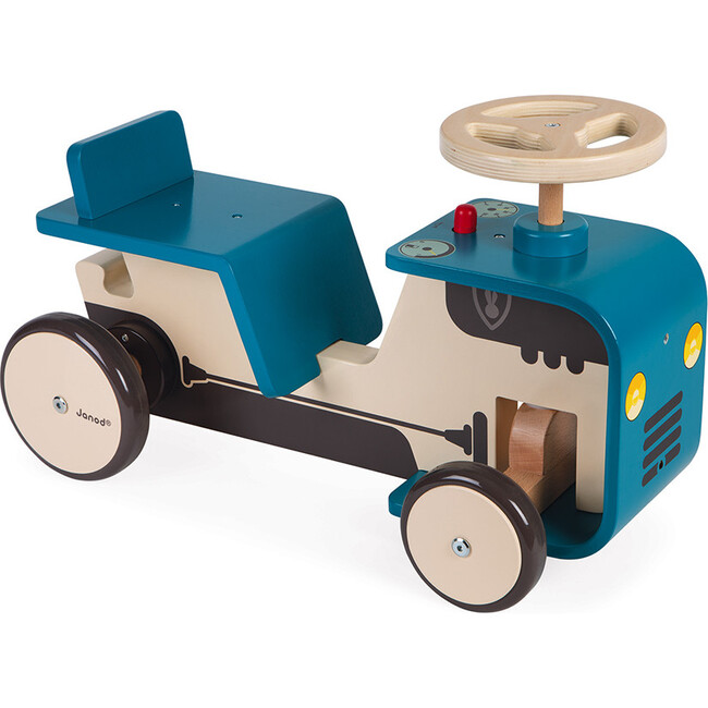 Wooden Ride-On Tractor - Ride-On - 1