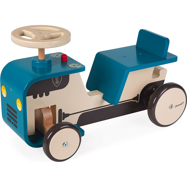 Wooden Ride-On Tractor - Ride-On - 3