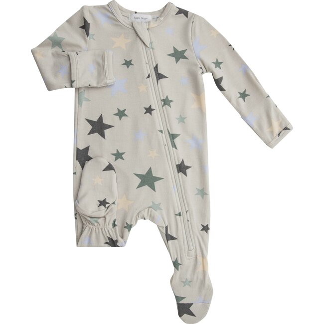 Camo Stars Footie, Multi