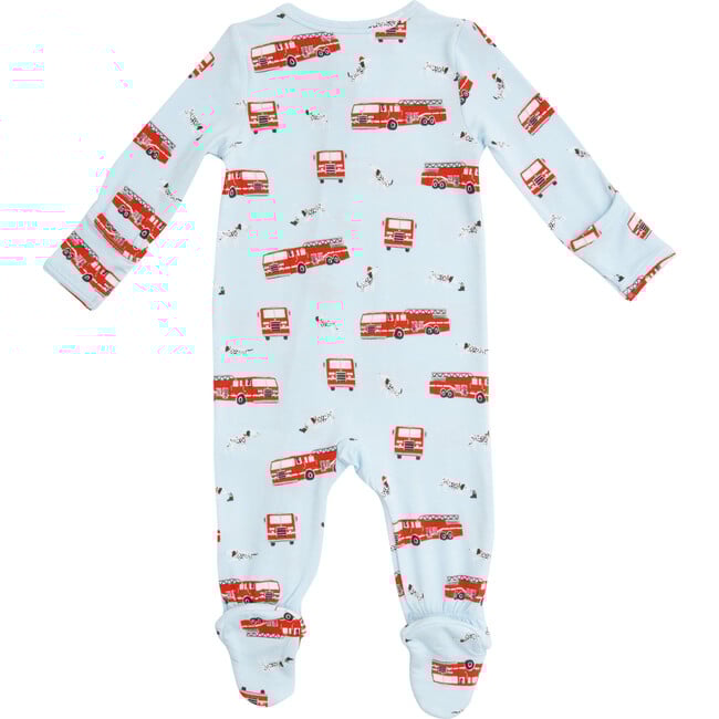 Firetruck Footie, Blue